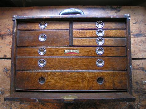 union metal tool box|old wooden machinist tool box.